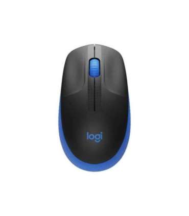 Logitech Full size Mouse M190 Wireless USB Blue