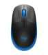 Logitech Full size Mouse M190 Wireless USB Blue