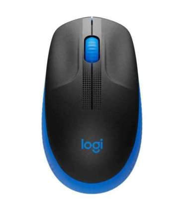 Logitech Full size Mouse M190 Wireless USB Blue