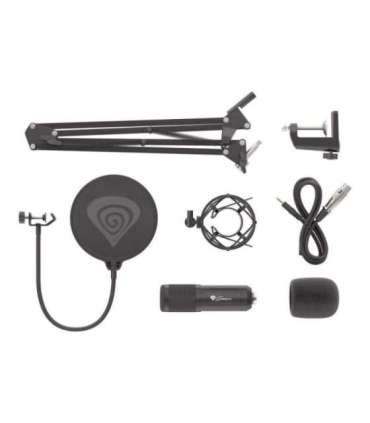 Genesis Gaming Microphone Radium 300 Black Wired
