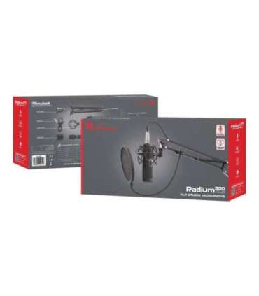Genesis Gaming Microphone Radium 300 Black Wired