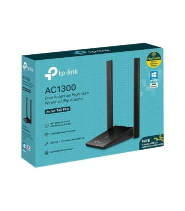 TP-LINK Archer 2×External T4U Plus 2.4GHz/5GHz 400+867 Mbit/s