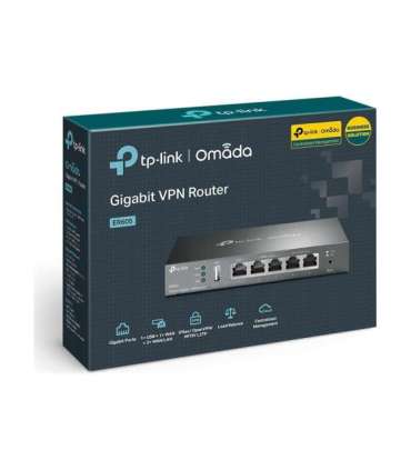 SafeStream Multi-WAN VPN Router TL-ER605 802.1q 10/100/1000 Mbit/s Ethernet LAN (RJ-45) ports 1 Fixed Gigabit