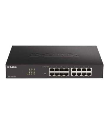 D-Link Smart Managed Switch DGS-1100-16V2 Managed Desktop Power supply type 100 to 240 V AC, 50 to 60 Hz