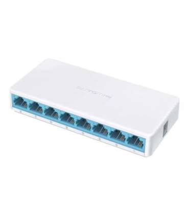 Mercusys Switch MS108 Unmanaged Desktop 10/100 Mbps (RJ-45) ports quantity 8 Power supply type External