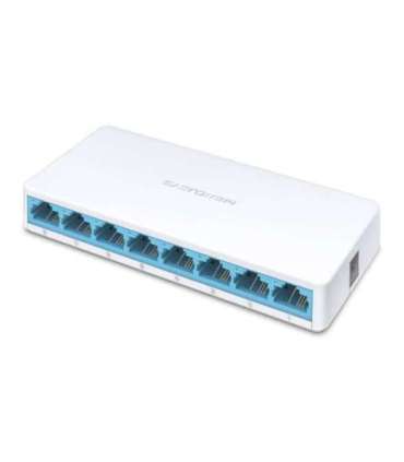Mercusys Switch MS108 Unmanaged Desktop 10/100 Mbps (RJ-45) ports quantity 8 Power supply type External