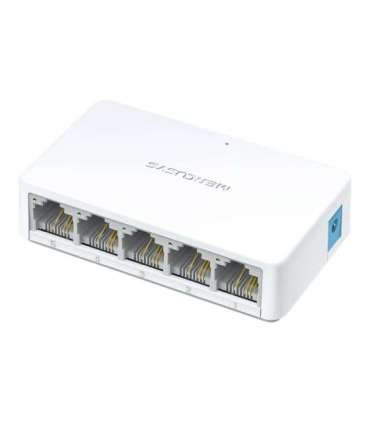 Mercusys Switch MS105 Unmanaged Desktop 10/100 Mbps (RJ-45) ports quantity 5 Power supply type External