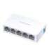 Mercusys Switch MS105 Unmanaged Desktop 10/100 Mbps (RJ-45) ports quantity 5 Power supply type External