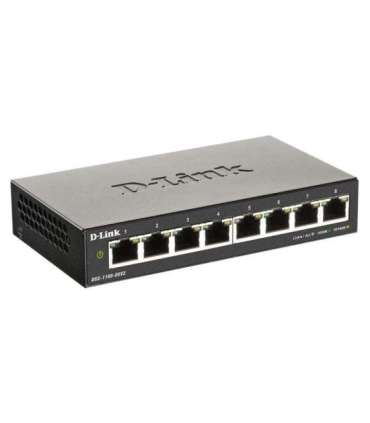 D-Link Smart Gigabit Ethernet Switch DGS-1100-08V2 Managed Desktop Power supply type External 24 month(s)