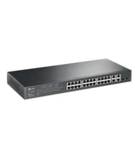 TP-LINK Switch Web managed TL-SL2428P Managed L2 Rackmountable 10/100 Mbps (RJ-45) ports quantity 24 Gigabit