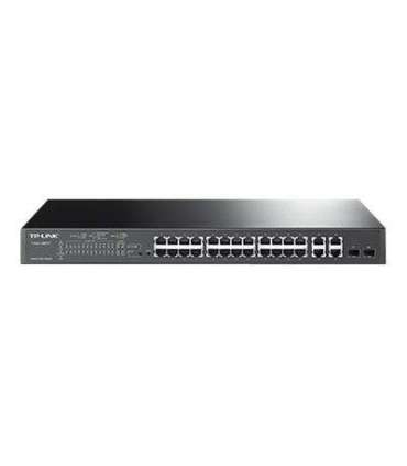 TP-LINK Switch Web managed TL-SL2428P Managed L2 Rackmountable 10/100 Mbps (RJ-45) ports quantity 24 Gigabit