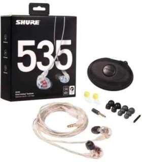 Shure SE535 Earphone, Clear Shure