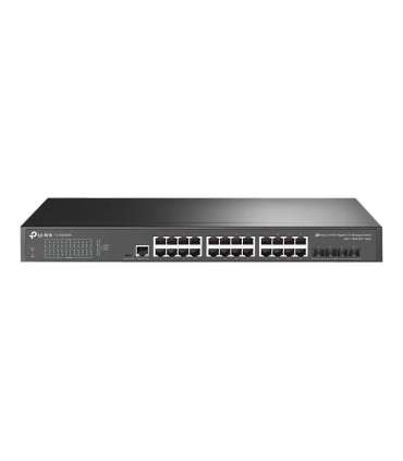 TP-LINK 24-Port 10/100/1000Mbps Desktop Network Switch SG3428X Managed L2+ Rackmountable SFP+ ports quantity 4