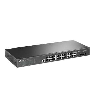 TP-LINK 24-Port 10/100/1000Mbps Desktop Network Switch SG3428X Managed L2+ Rackmountable SFP+ ports quantity 4