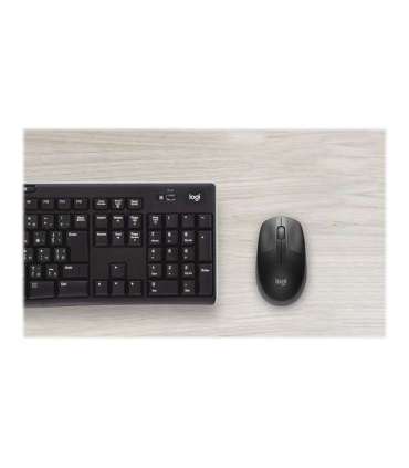 Logitech Full size Mouse M190 Wireless USB Charcoal