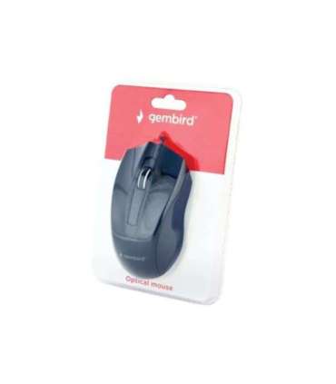 Gembird Optical Mouse MUS-3B-01 Optical mouse USB Black