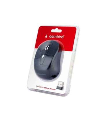 Gembird 6-button wireless optical mouse MUSW-6B-01 Optical mouse USB Black