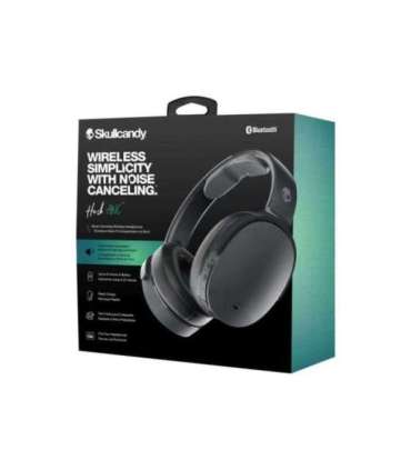 Skullcandy Wireless Headphones Hesh ANC Wireless Over-Ear Noise canceling Wireless True Black