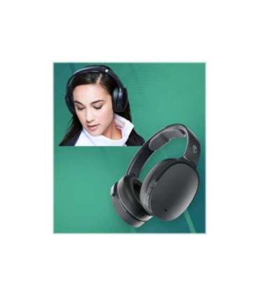 Skullcandy Wireless Headphones Hesh ANC Wireless Over-Ear Noise canceling Wireless True Black
