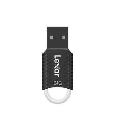 Lexar USB Flash Drive JumpDrive V40 64 GB USB 2.0 Black