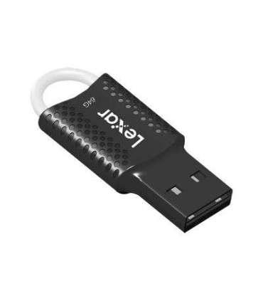 Lexar USB Flash Drive JumpDrive V40 64 GB USB 2.0 Black