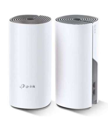 C1200 Whole Home Mesh Wi-Fi System Deco E4 (2-pack) 802.11ac 867+300 Mbit/s 10/100 Mbit/s Ethernet LAN (RJ-45)