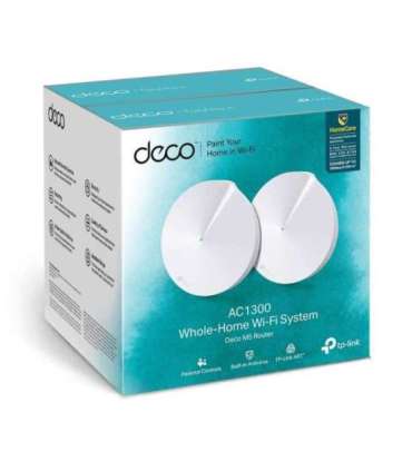 AC1300 Whole Home Mesh Wi-Fi System Deco M5 (2-pack) 802.11ac 867+400 Mbit/s 10/100/1000 Mbit/s Ethernet LAN