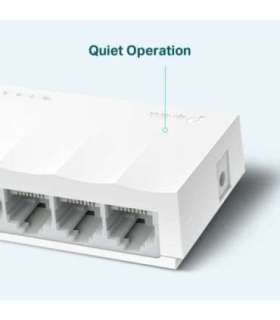 TP-LINK 5-Port 10/100Mbps Desktop Network Switch LS1005 Unmanaged Desktop Power supply type External