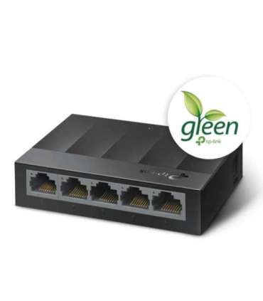 TP-LINK 5-Port Desktop Switch LS1005G Unmanaged Desktop Power supply type External