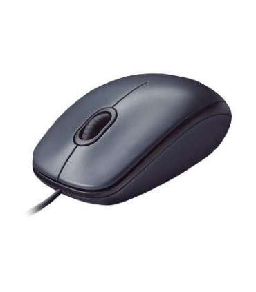 Logitech M90 Mouse Wired USB Type-A Black