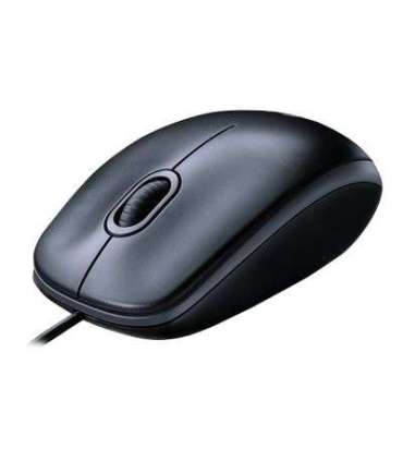 Logitech M90 Mouse Wired USB Type-A Black