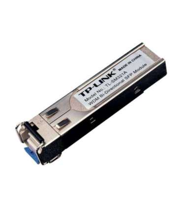 TP-LINK 1000 Base-BX WDM Bi-Directional SFP Module TL-SM321A-2 9/125 μm SMF (Single-Mode Fiber) 9/125 μm SMF
