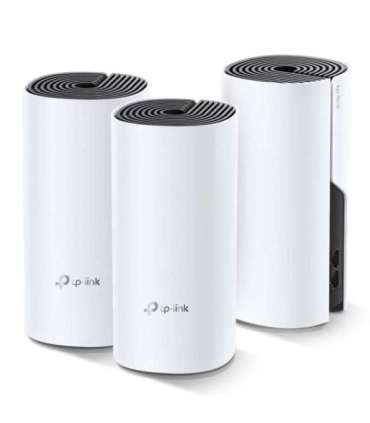 Whole Home Mesh Wi-Fi System Deco E4 (3-pack) 802.11ac 867+300 Mbit/s 10/100 Mbit/s Ethernet LAN (RJ-45) ports