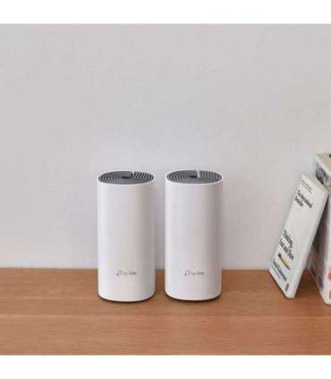 Whole Home Mesh Wi-Fi System Deco E4 (3-pack) 802.11ac 867+300 Mbit/s 10/100 Mbit/s Ethernet LAN (RJ-45) ports