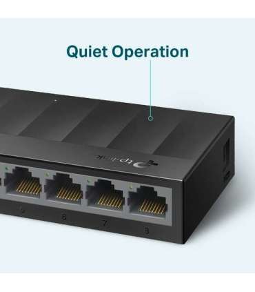TP-LINK Desktop Switch LS1008G Unmanaged Desktop Power supply type External
