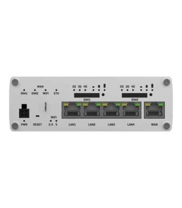Dual LTE Cat 6 Router RUTX12 802.11ac 867 Mbit/s 10/100/1000 Mbit/s Ethernet LAN (RJ-45) ports 4 Mesh