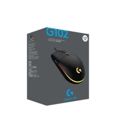 Logitech Gaming Mouse G102 LIGHTSYNC Wired USB Black