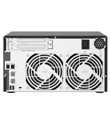 QNAP 8-Bay QTS NAS TS-832PX-4G Up to 8 HDD/SSD Hot-Swap AnnapurnaLabs Alpine AL324 ARM Cortex-A57 Quad-Core |