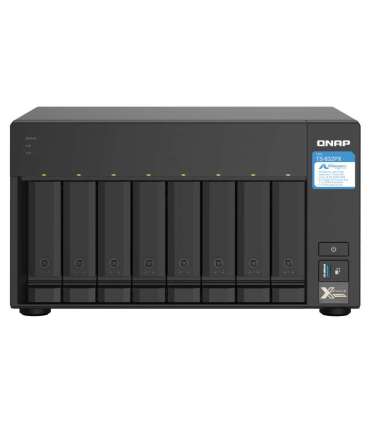 QNAP 8-Bay QTS NAS TS-832PX-4G Up to 8 HDD/SSD Hot-Swap AnnapurnaLabs Alpine AL324 ARM Cortex-A57 Quad-Core |