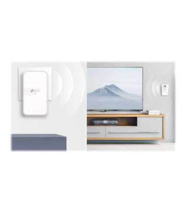 TP-LINK AV1000 Gigabit Passthrough Powerline ac Wi-Fi Kit TL-WPA7617 KIT with TL-PA7017P 10/100/1000 Mbit/s |