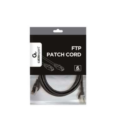 Gembird Patch cord FTP Cat6 Black