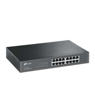 TP-LINK 16-Port Gigabit Switch TL-SG1016D Unmanaged Desktop/Rackmountable