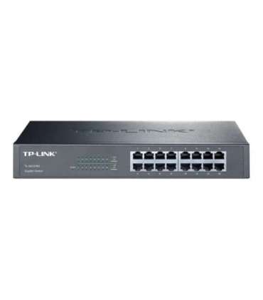 TP-LINK 16-Port Gigabit Switch TL-SG1016D Unmanaged Desktop/Rackmountable