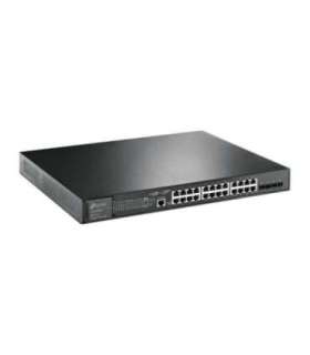 TP-LINK 24-Port Gigabit and 4-Port 10GE SFP+ L2+ Managed Switch with 24-Port PoE+ TL-SG3428XMP JetStream Managed