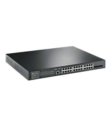 TP-LINK 24-Port Gigabit and 4-Port 10GE SFP+ L2+ Managed Switch with 24-Port PoE+ TL-SG3428XMP JetStream Managed