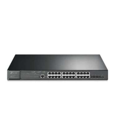 TP-LINK 24-Port Gigabit and 4-Port 10GE SFP+ L2+ Managed Switch with 24-Port PoE+ TL-SG3428XMP JetStream Managed