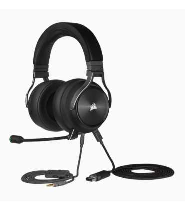 Corsair High-Fidelity Gaming Headset VIRTUOSO RGB WIRELESS XT Wireless/Wired Over-Ear Wireless Black