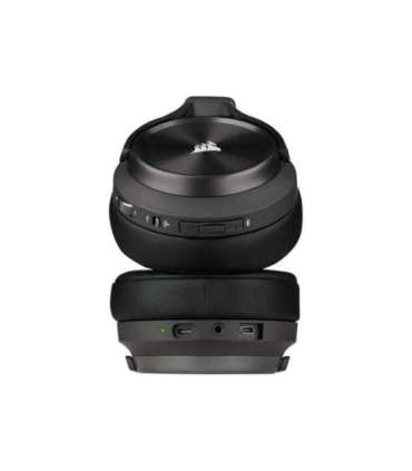 Corsair High-Fidelity Gaming Headset VIRTUOSO RGB WIRELESS XT Wireless/Wired Over-Ear Wireless Black