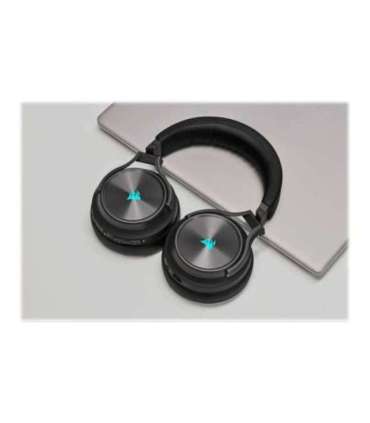 Corsair High-Fidelity Gaming Headset VIRTUOSO RGB WIRELESS XT Wireless/Wired Over-Ear Wireless Black