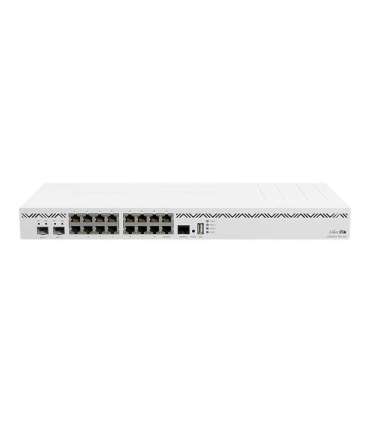 Mikrotik Cloud Core Router CCR2004-16G-2S+, 2x10G SFP+ ports, 16x Gigabit LAN ports, 1x RJ45 Serial port, 4 core CPU, 4